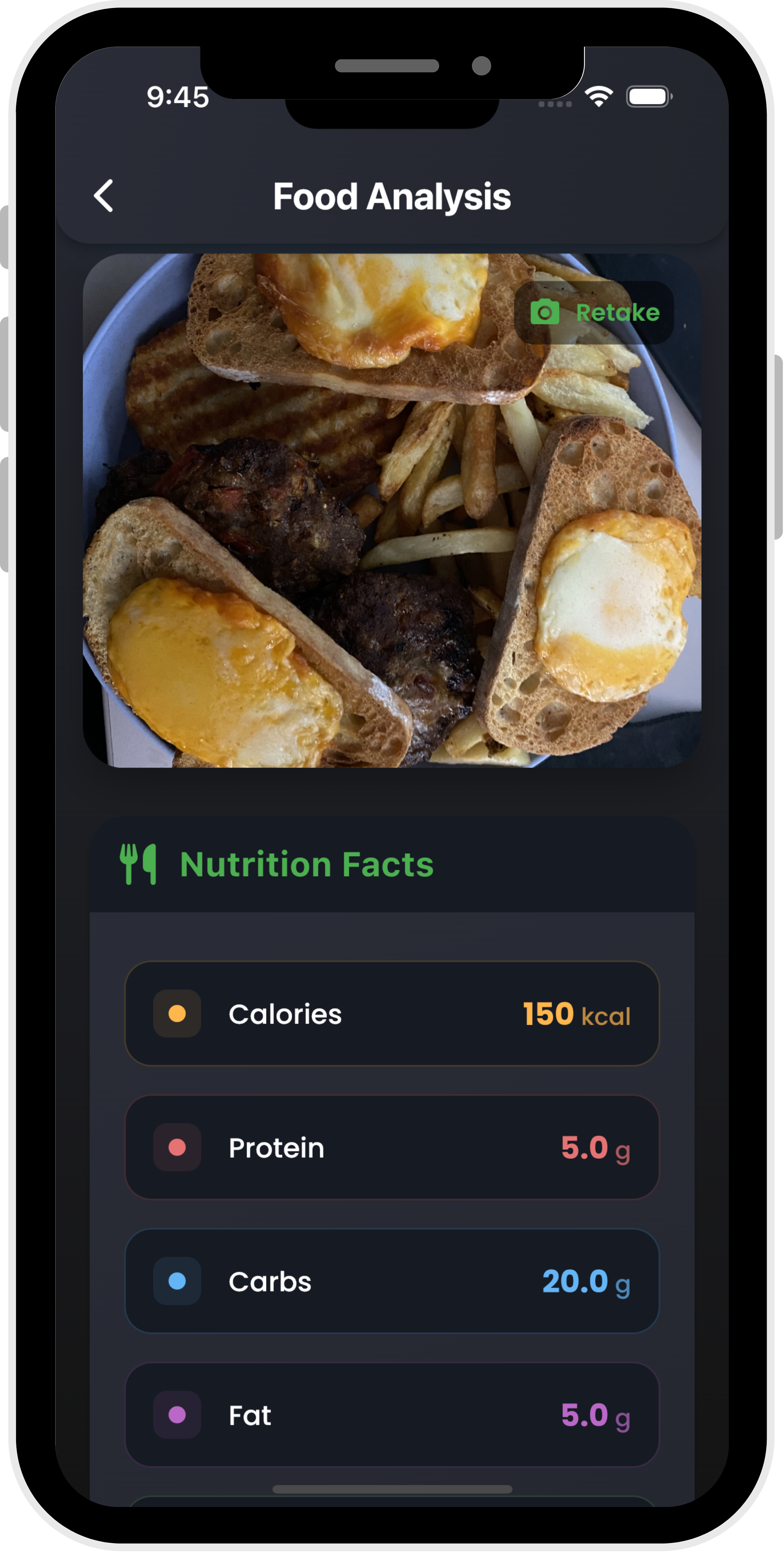 AI Food Scanning